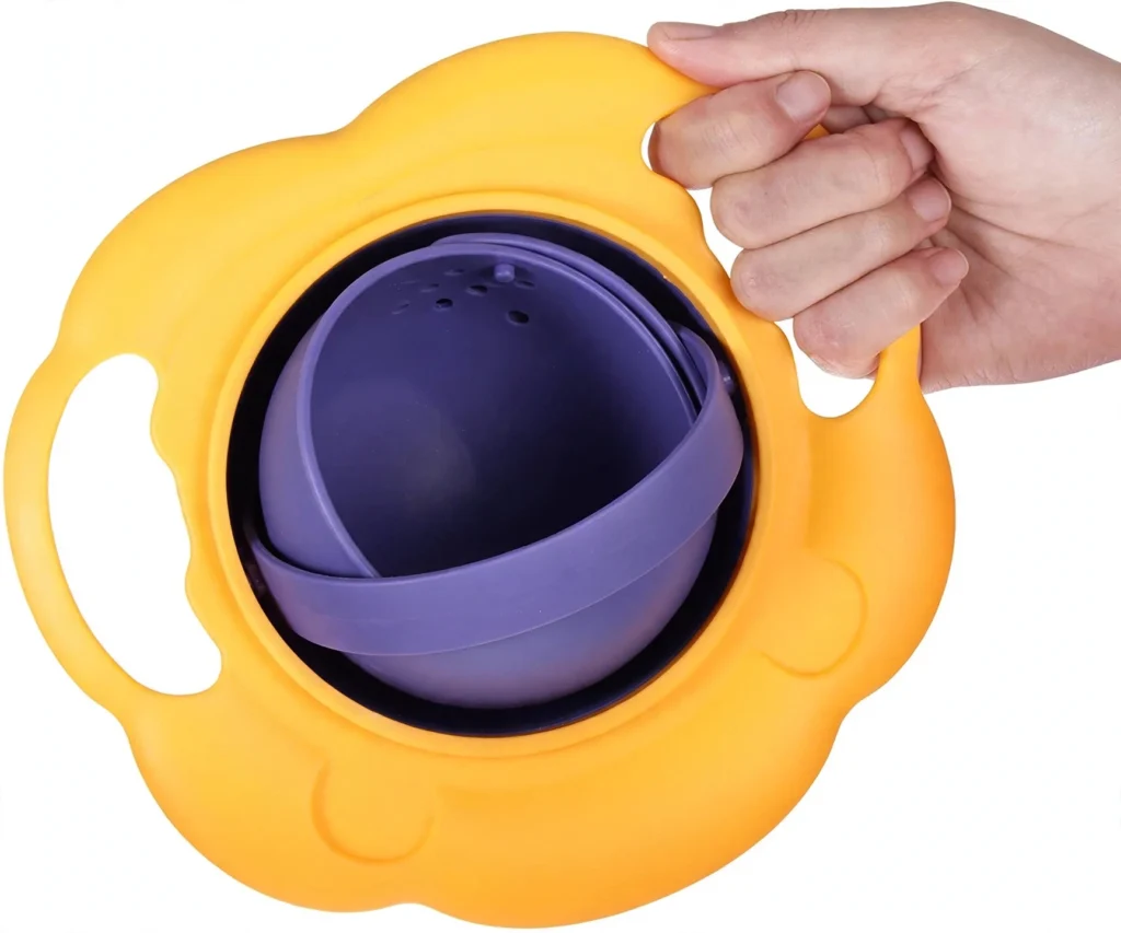 Baby Spill-Proof Gyro Bowl