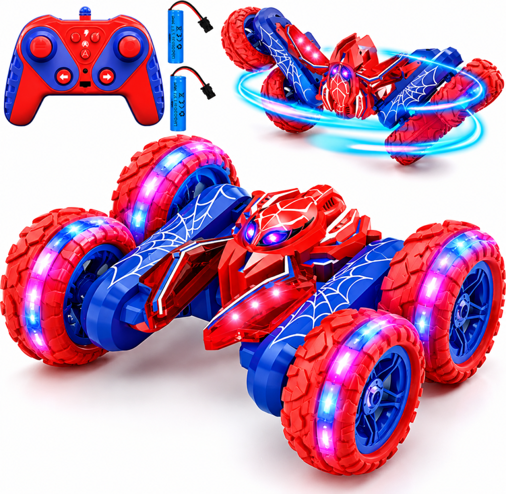 Remote Control Spider Stunt Car