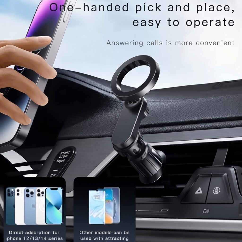 Metal Magnetic Car Phone Stand