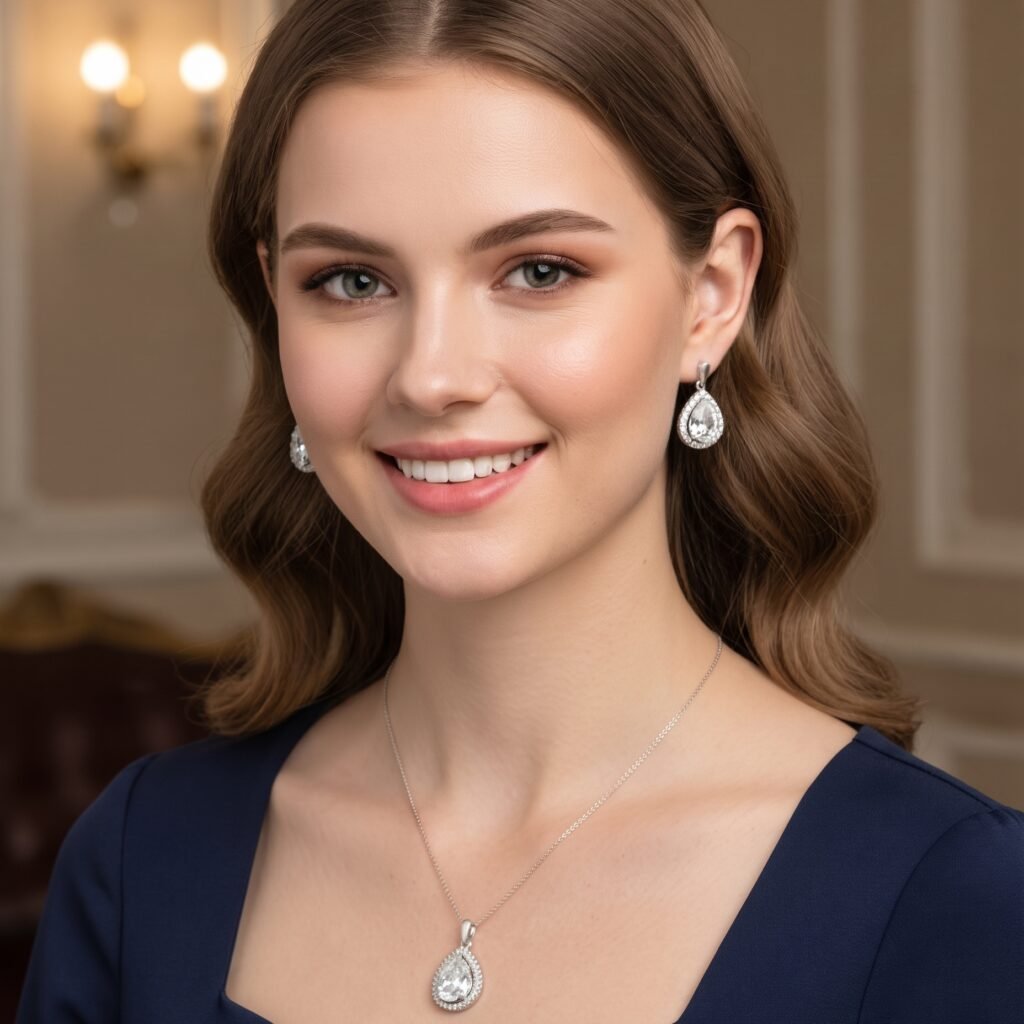 Royal Teardrop Elegance Set