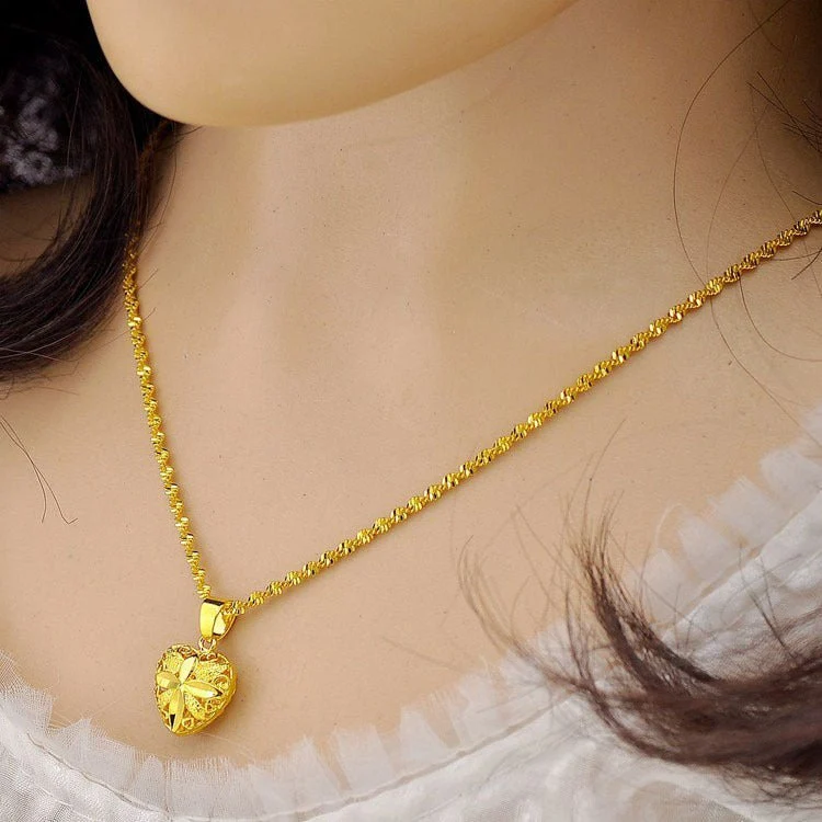 Heart Shaped Memorial Necklace