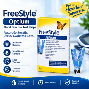 FreeStyle Optium Blood Glucose Test Strips – Accurate & Reliable Testing Supplies